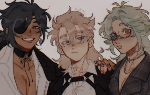 rue, tali, ash
